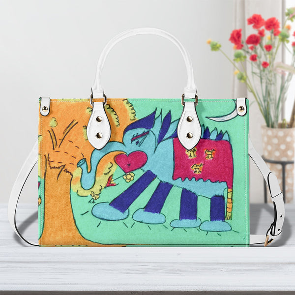 Noble Elephant, Multiple Sizes Upgraded Luxury Women PU Leather Handbag