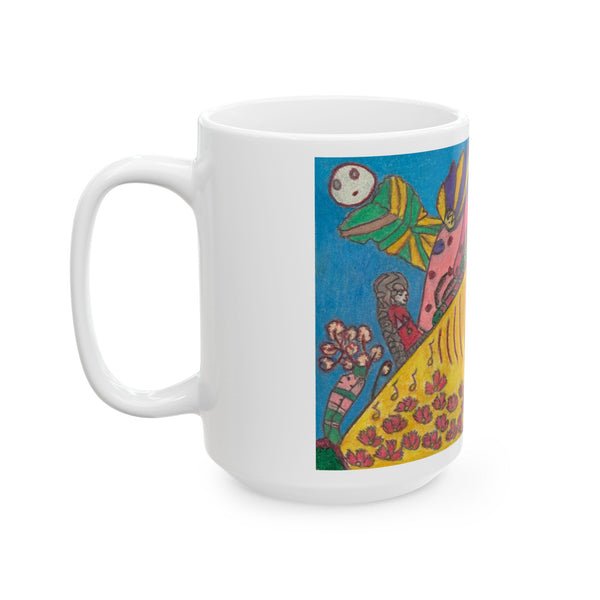 Whimsical Wonderland, Ceramic Mug (11oz) (15oz)