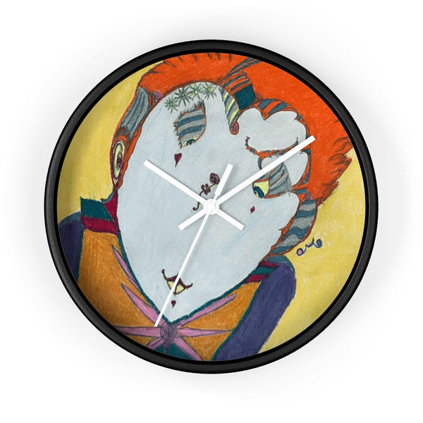 Red Head, Wall Clock