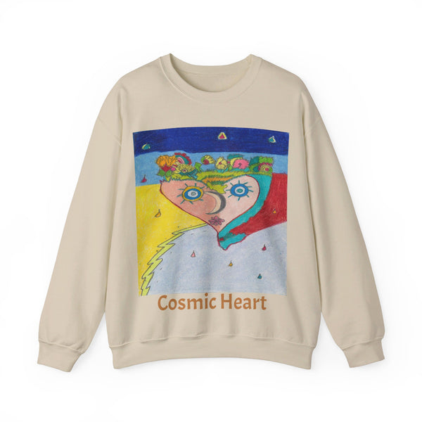 Cosmic Heart (1st Edition), Unisex Heavy Blend™ Crewneck Sweatshirt