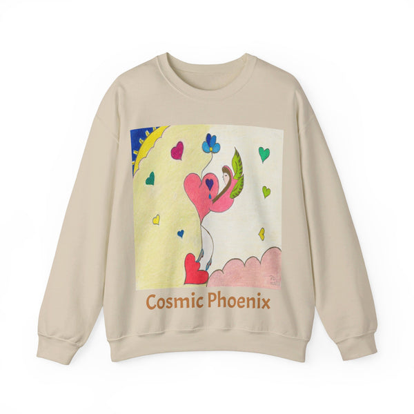 Cosmic Phoenix (1st Edition), Unisex Heavy Blend™ Crewneck Sweatshirt