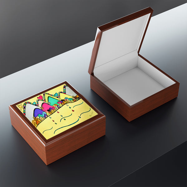 Jewelry Box - Mountain Adventure Scene