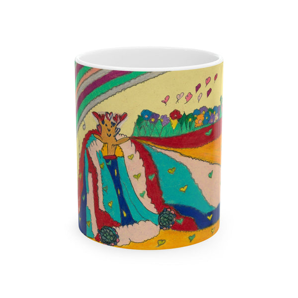 Noble King of Hearts, Ceramic Mug (11oz, 15oz)