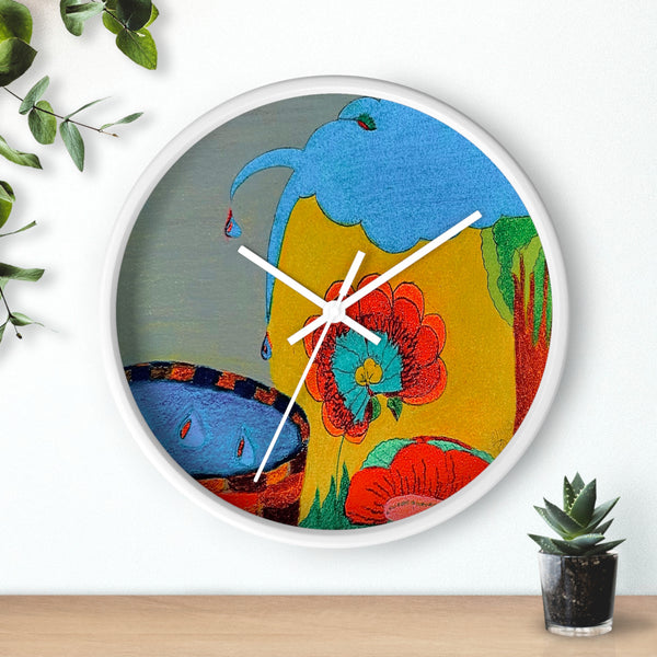 Wishing Well, Wall Clock