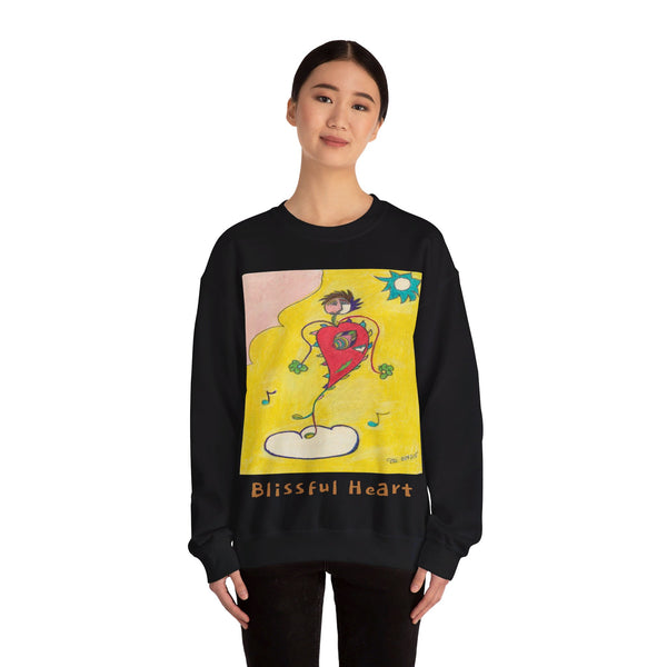 Blissful Heart (Dancer), Unisex Heavy Blend™ Crewneck Sweatshirt