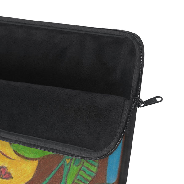 Elephant Call, Spread Your Love Into a Woods Wide Web! Laptop Sleeve