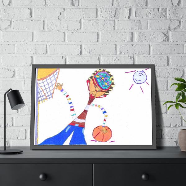 Dribble, Framed Paper Posters