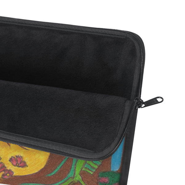 Elephant Call, Spread Your Love Into a Woods Wide Web! Laptop Sleeve