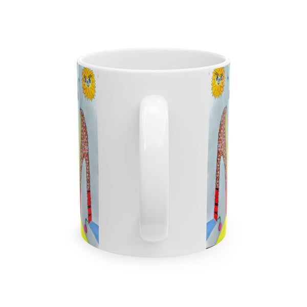 When The Shoe Fits, (Expanded View) Ceramic Mug (11oz) (15oz)