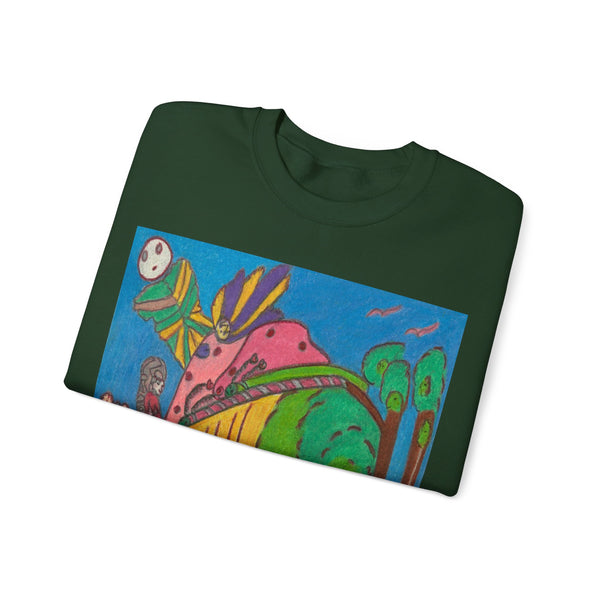 Whimsical Wonderland, Unisex Heavy Blend™ Crewneck Sweatshirt