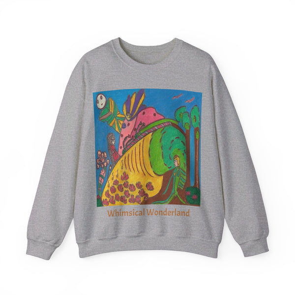 Whimsical Wonderland, Unisex Heavy Blend™ Crewneck Sweatshirt