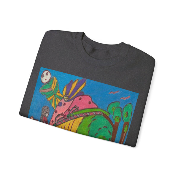 Whimsical Wonderland, Unisex Heavy Blend™ Crewneck Sweatshirt