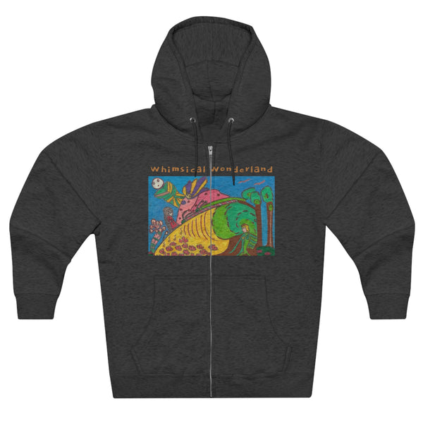 Whimsical Wonderland, Unisex Zip Hoodie
