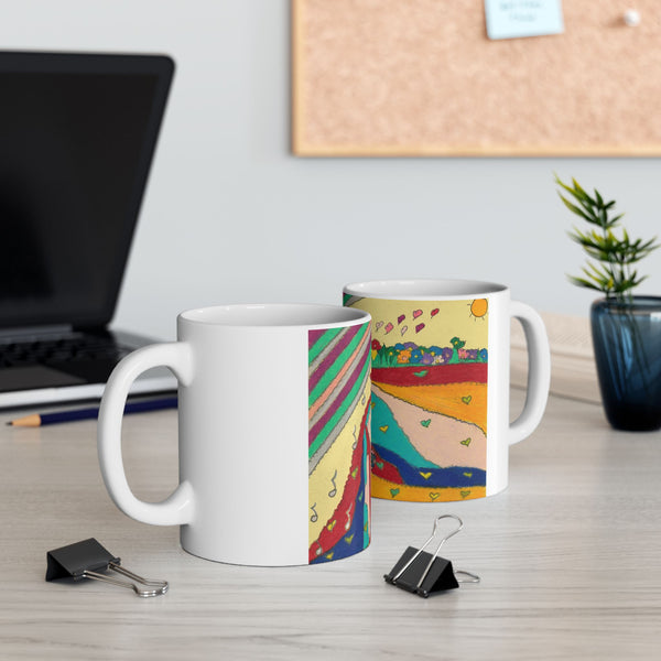 Noble King of Hearts, Ceramic Mug (11oz, 15oz)