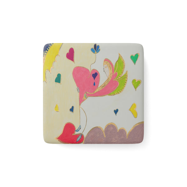 Cosmic Phoenix (2nd Edition), (Porcelain Magnet, Square)