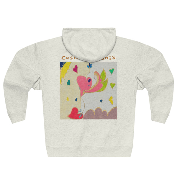 Cosmic Phoenix (2nd Edition) Unisex Zip Hoodie