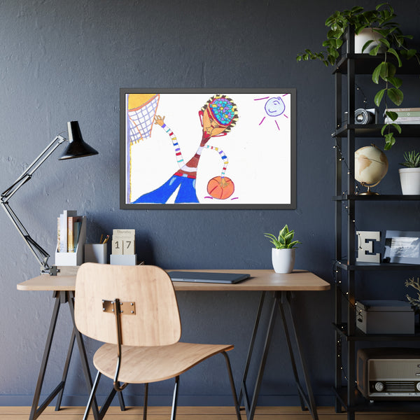 Dribble, Framed Paper Posters