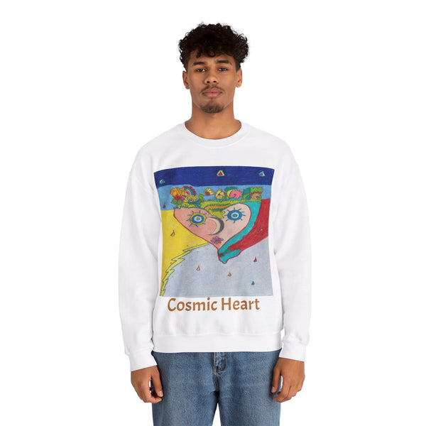 Cosmic Heart (1st Edition), Unisex Heavy Blend™ Crewneck Sweatshirt