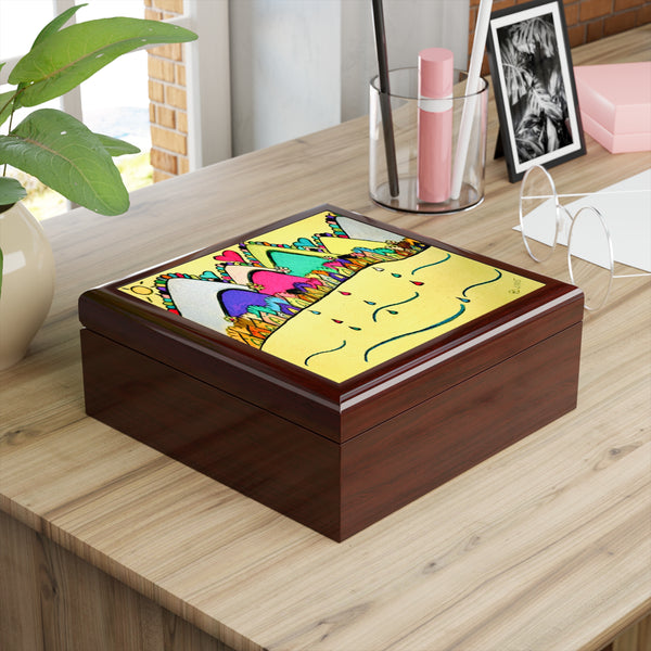 Jewelry Box - Mountain Adventure Scene