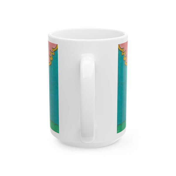 Wake Up (Timekeeper), (Expanded View), Ceramic Mug, (11oz, 15oz)