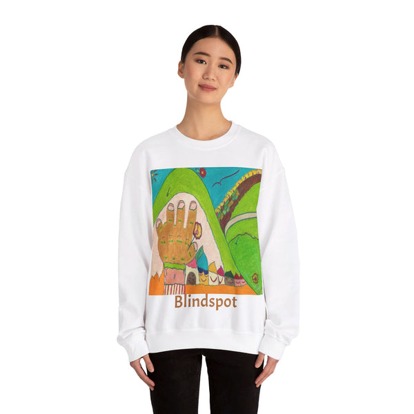 Blindspot, Unisex Heavy Blend™ Crewneck Sweatshirt