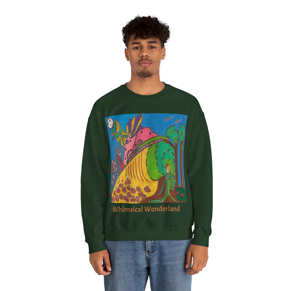 Whimsical Wonderland, Unisex Heavy Blend™ Crewneck Sweatshirt