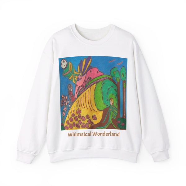 Whimsical Wonderland, Unisex Heavy Blend™ Crewneck Sweatshirt