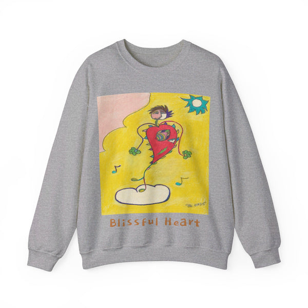 Blissful Heart (Dancer), Unisex Heavy Blend™ Crewneck Sweatshirt