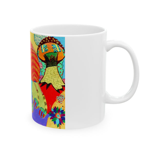 Bug Life (Bright Edition) Ceramic Mug, (11oz)