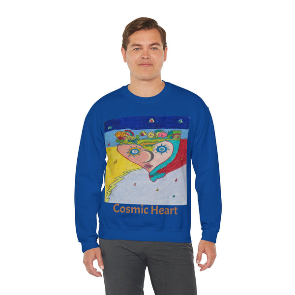 Cosmic Heart (1st Edition), Unisex Heavy Blend™ Crewneck Sweatshirt