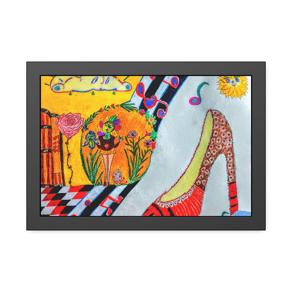 When The Shoe Fits, Framed Paper Posters