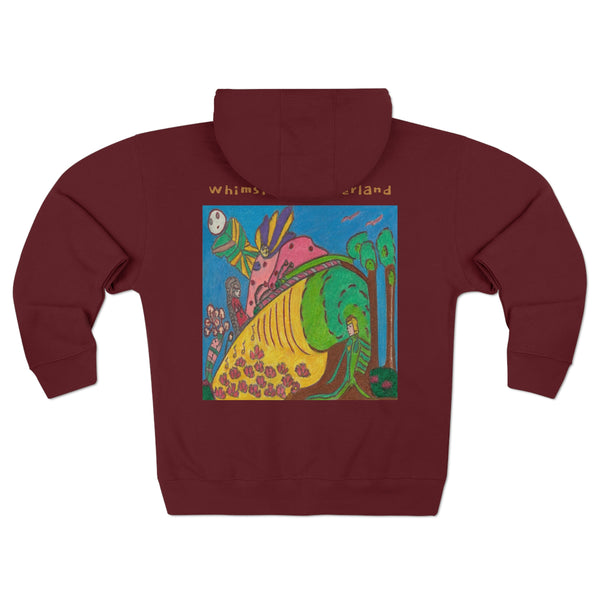 Whimsical Wonderland, Unisex Zip Hoodie