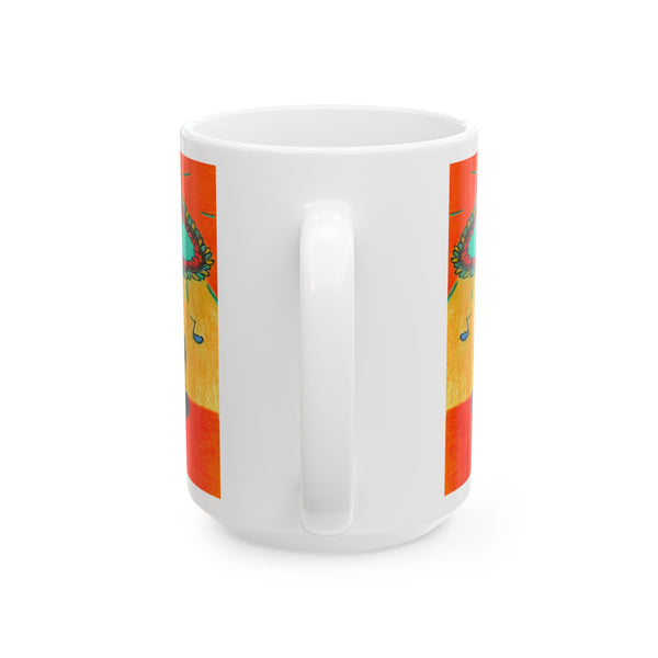 Sonic Bloom, Ceramic Mug, (11oz) (15oz)