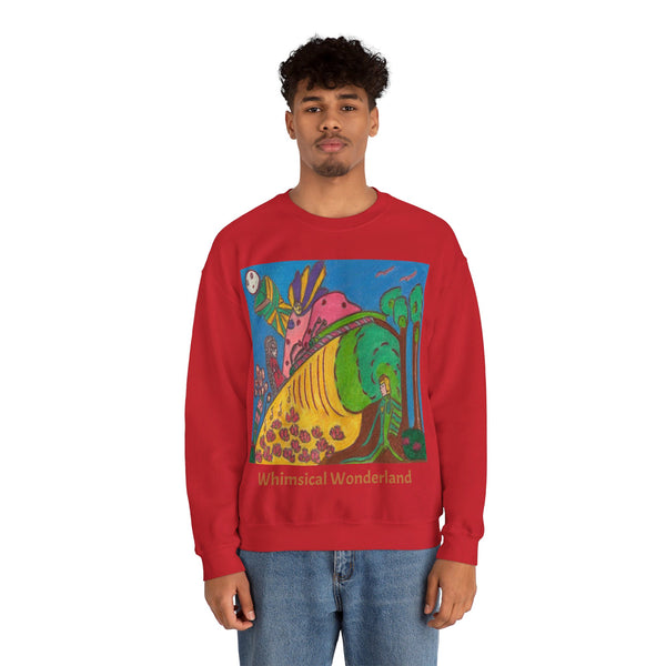 Whimsical Wonderland, Unisex Heavy Blend™ Crewneck Sweatshirt