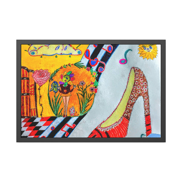 When The Shoe Fits, Framed Paper Posters