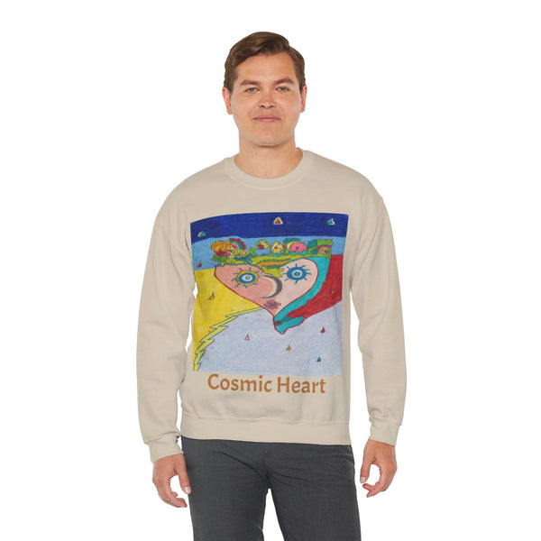 Cosmic Heart (1st Edition), Unisex Heavy Blend™ Crewneck Sweatshirt