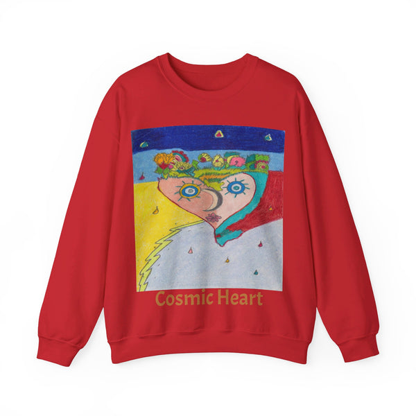 Cosmic Heart (1st Edition), Unisex Heavy Blend™ Crewneck Sweatshirt