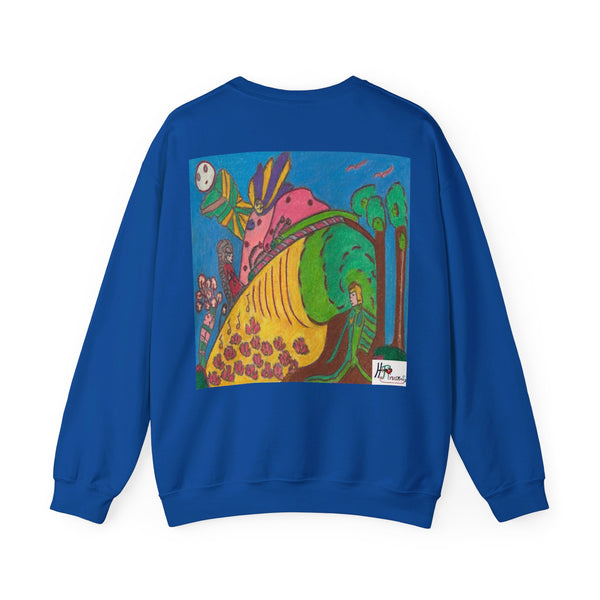 Whimsical Wonderland, Unisex Heavy Blend™ Crewneck Sweatshirt