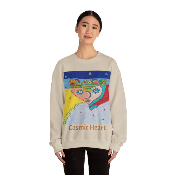 Cosmic Heart (1st Edition), Unisex Heavy Blend™ Crewneck Sweatshirt