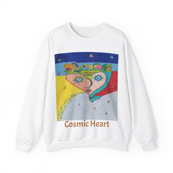 Cosmic Heart (1st Edition), Unisex Heavy Blend™ Crewneck Sweatshirt