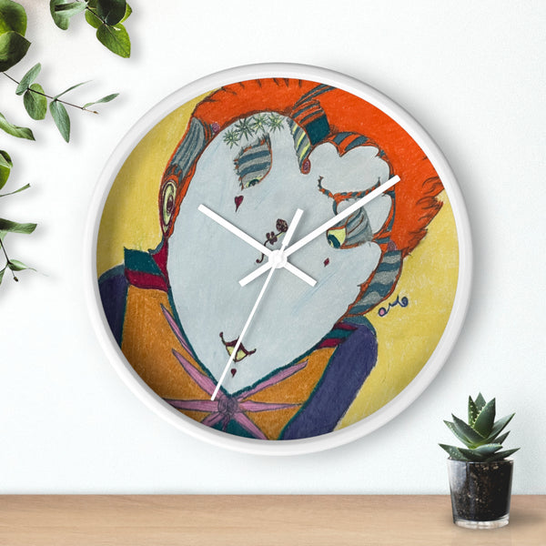 Red Head, Wall Clock