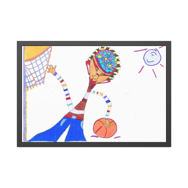 Dribble, Framed Paper Posters