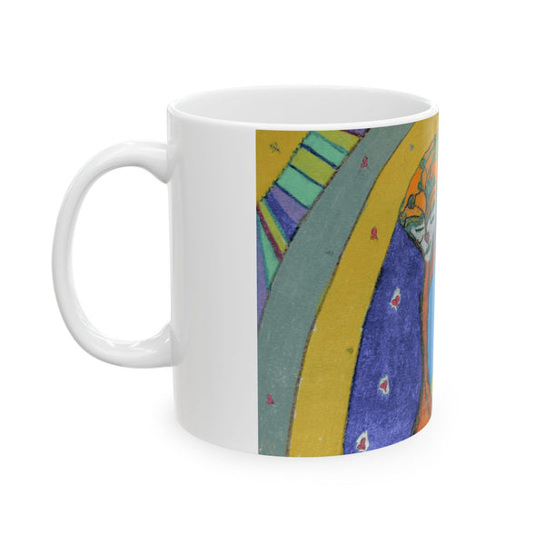 Flying Kites, Ceramic Mug, (11oz)