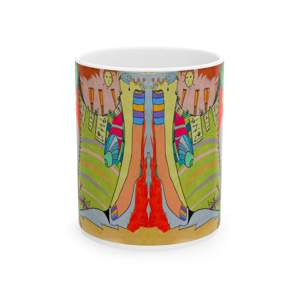 Hang Your Stockings, Ceramic Mug, (11oz, 15oz)