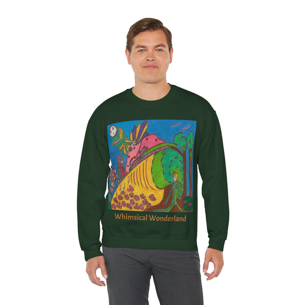 Whimsical Wonderland, Unisex Heavy Blend™ Crewneck Sweatshirt