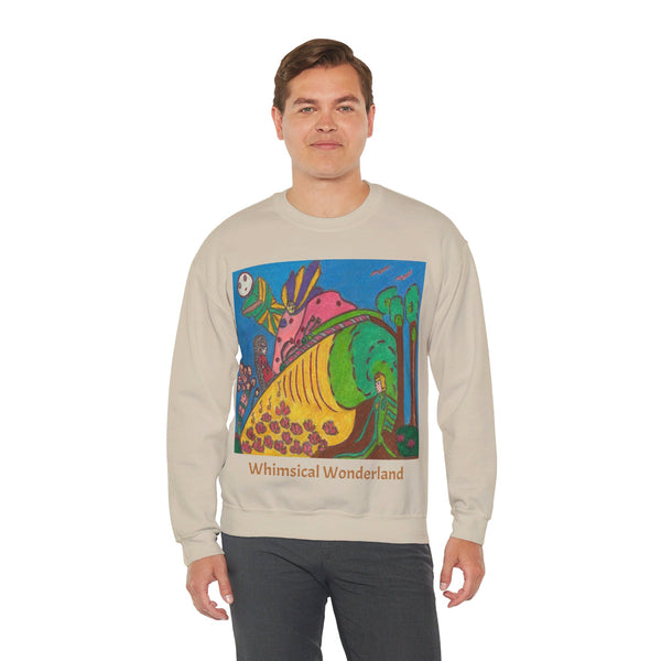 Whimsical Wonderland, Unisex Heavy Blend™ Crewneck Sweatshirt