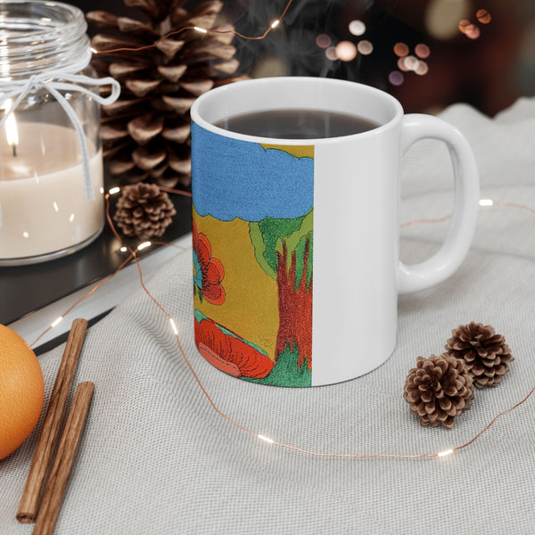 Gentle Drizzle, Ceramic Mug, (11oz, 15oz)