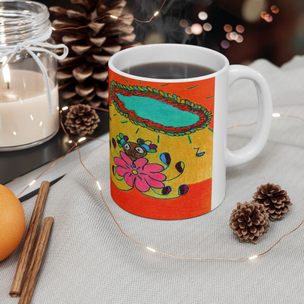 Sonic Bloom, Ceramic Mug, (11oz) (15oz)