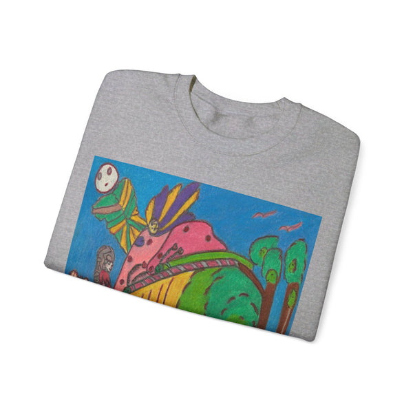 Whimsical Wonderland, Unisex Heavy Blend™ Crewneck Sweatshirt