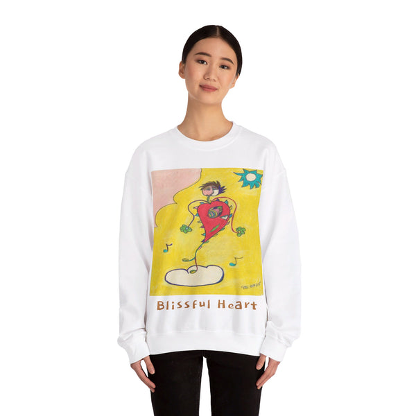 Blissful Heart (Dancer), Unisex Heavy Blend™ Crewneck Sweatshirt